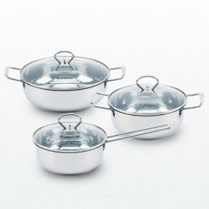 컴팩트홈 홀릭 스테인리스 단조 편수 18cm 양수 20cm 전골 26cm 3종 냄비세트 가볍고 튼튼한 단조 스텐냄비