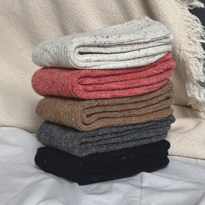 여성 겨울 니트양말 국산 골지 크리스마스 울양말 1+1 이벤트