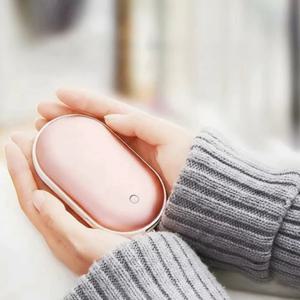 휴대용 전기 손난로 5200mAh 양면 발열 충전식 보조배터리 보온 핫팩  KC인증 (배터리 5000mAh로 변경)
