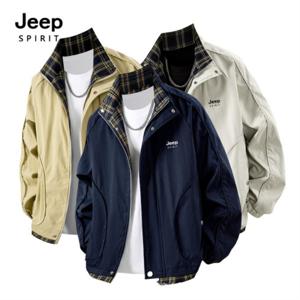 지프스피릿 남성용 데일리 캐주얼 하이넥 자켓 KP2595