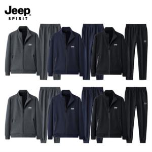 지프 JEEP SPIRIT 하이넥 집업 자켓 트레이닝 세트 상하의 2TYPE JP70255 JP70266