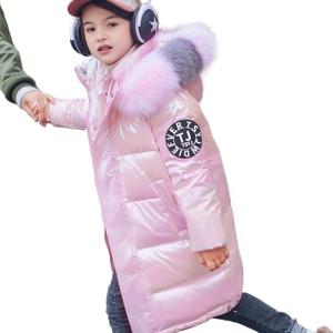 어린이 패딩 솜옷 아기 여자 어린이 중장형 여자 아이 중대동 서양식 밝은 겨울 외투 솜옷 대발
