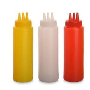 소스통케찹통핫도그 마요네즈 3줄 소스 통 3구멍 대형 3개 세트