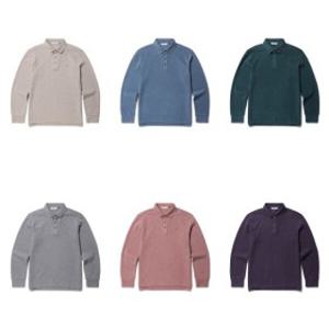 올젠 멜란지 원사 사카리바 카라 티셔츠 6종 ZOE4TT1301