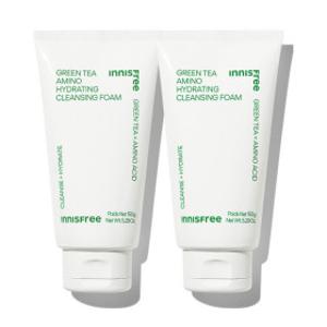그린티 아미노 수분 클렌징 폼 150g 2개