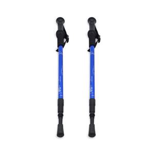 등산스틱 경량 접이식 등산지팡이 3단 등산용품 두랄루민 트래킹 폴대 스틱 블랙 블루 레드 실버