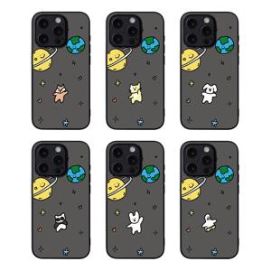 아이폰 맥세이프 우주먼지 디자인 범퍼 케이스 아이폰17 에어 16 e 프로 맥스 15 14 13 미니 플러스 SE