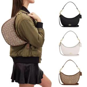 코 치 여성 아리아 26 레더 숄더백 호보백 CO996 CO997