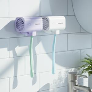 클린디 휴대용 무선 칫솔살균기 윈디 CL-403 1인용 욕실 UV-C LED 바람 건조기