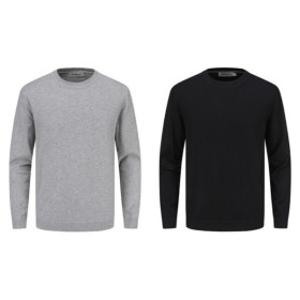 (롯데백화점)6컬러) 워셔블 메리노울 라운드니트 ADE4ER1902