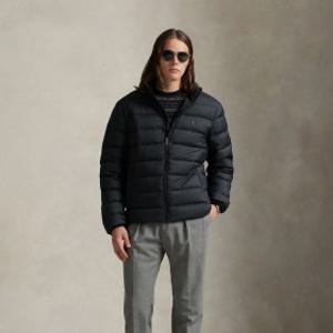 랄프 로렌 패딩 겨울 남 차이나 기모 도톰 자수 긴팔 캐주얼 집업 점퍼