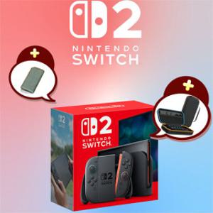 닌텐도 스위치2 본체 WOW ( 전용파우치 + 극세사 융 포함)