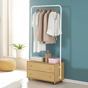 드레스룸 스페이스 서랍행거 800 수납행거 외투 바지 옷걸이