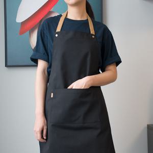 반디 프리미엄 베이직 캔버스 방수 앞치마 사이즈업