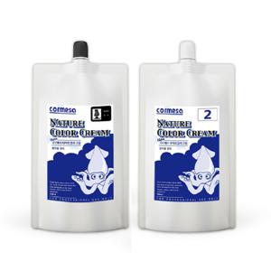 코르메사 오징어먹물 염색약 1000g 블랙(흑색) 1세트