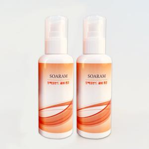 소아람 1+1 단백질본드 헤어 앰플 150ml+150ml 에센스 손상 모발 트리트먼트