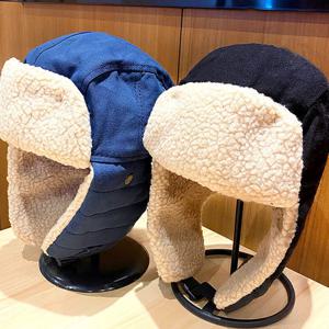 IYES 겨울 양털 뽀글이 귀달이 군밤 모자 IY-ERH58 스키 라이더 방한 귀도리 모자