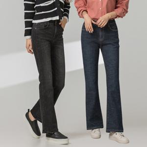 겨울용 기모본딩 부츠컷 여성청바지 S~3XL 무료배송