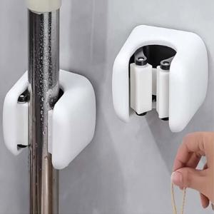 세이프티 무타공 설치 스틱걸이형 다용도 홀더 샤워기 청소도구 우산벽걸이 부착 강력 접착 깔끔한 정리