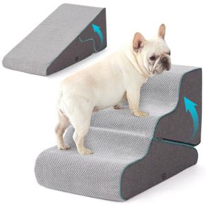 엠티링크 2IN1 접이식 반려동물 펫 계단 다용도 논슬립 강아지 고양이 스텝 슬라이드