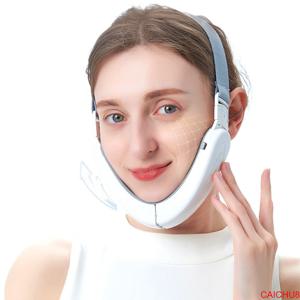 얼굴마사지기 미세전류형고주파 진동 케어V라인 얼굴