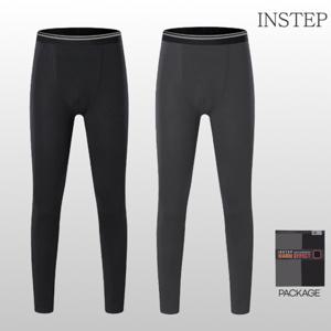 인스텝 남성 스포츠 타이즈 2매세트