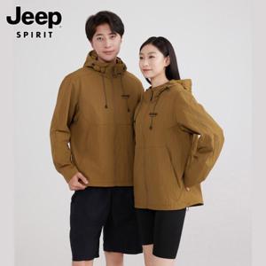 지프스피릿 JEEP SPIRIT 남녀공용 자외선 차단 바람막이 후드 집업 202517