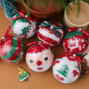 크리스마스 볼 수면 양말 DIY 선물용 겨울양말 선물포장 성탄절 루돌프 산타 눈사람