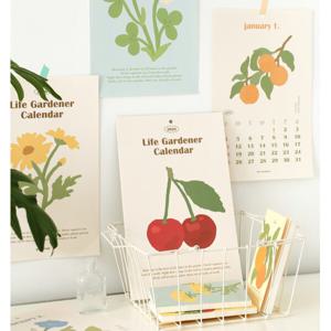 J2K 2026 빈티지 달력 인테리어 벽걸이 클래식 캘린더