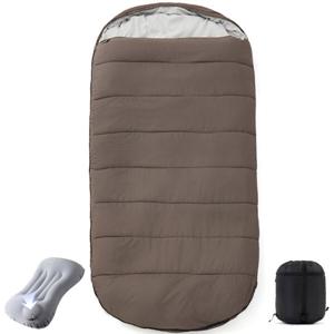 엠티링크 에그형 캠핑 침낭 폭 100cm 1인용 머미형 빅사이즈 사계절용 슬리핑백 이불 차박 용품