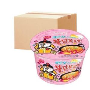 삼양 까르보불닭볶음면큰컵105g x 16개 / 컵라면 박스