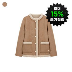 누구나 30% + 최대 15%적립 게스 여성 무스탕 자켓 RP4W08J3
