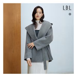 LBL  X NICE CLAUP 25FW 캐시미어울 블렌드 케이프후드 하프 코트