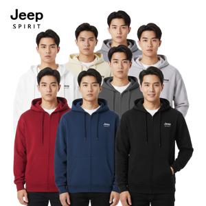 지프스피릿 남녀공용 베이직 스탠다드 후드 집업 Y03