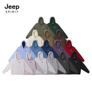 지프스피릿 남녀공용 플로우 미니멀 후드 티셔츠 U62