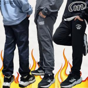 가을 겨울기모 남아 주니어 초등학생 중학생 바지 티셔츠 트레이닝복 의류 옷 빅사이즈 3벌이상구매시 할인