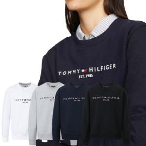 (15+4%)기모 남녀공용 타미힐피거 맨투맨 자수로고 스웻셔츠