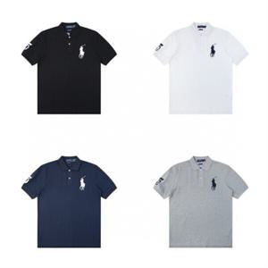 폴 로 기본 자수 칼라 캐주얼 박시 남녀 반팔 티
