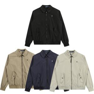 폴 로 칼라 카고 재킷 남자 신상 가을 카디건 오버핏 코트
