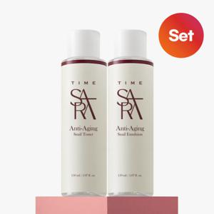 타임사라 안티에이징 스네일 달팽이 토너+에멀전 세트