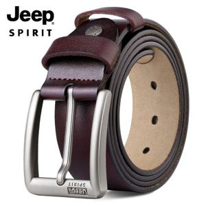 JEEP SPIRIT  남성용 정품 가죽 벨트 비지니스 캐주얼 벨트 T0493- T0