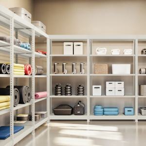 경량랙 철제선반 200kg 조립식 선반 창고 학교 공장 문서고 사무실 캠핑용품 중량물 선반 스피드랙 MAX