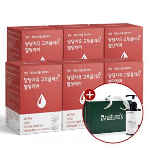 당당자유 고투플러스 혈당케어 90정 (6박스/6개월분) /키토산 바나바잎추출물 혈당 콜레스테롤