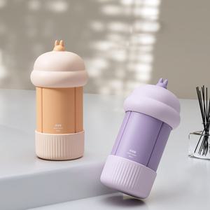 1+1 4in1 트래블 보틀 휴대용 공병 세트 휴대용 분리형 세트 여행/가방/세면/목용 물놀이 여행 필수 아이템