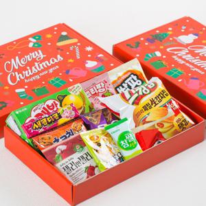 크리스마스 과자 선물 상자(중)  1입 15+1 행사 중(초등학교교회 인기상품)