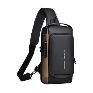 트래블 포켓 방범 대용량 오픈굽 남성 크로스백