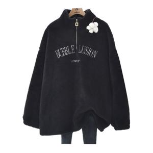 하이넥 반집업 기모긴팔티 겨울 털맨투맨 빅사이즈 여성상의