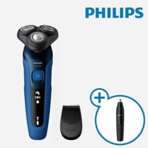 전기면도기 S5000시리즈 쉐이브앤고 S5466/17 +콧털제거기