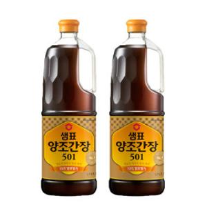 샘표 양조간장501 1.7L 2개