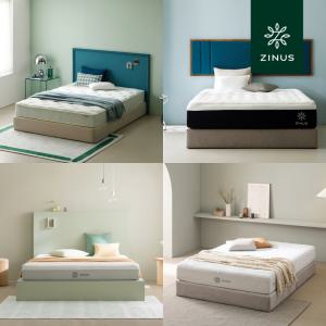 지누스 베스트 침대 매트리스 S/SS/Q/K/LK 스프링 메모리폼